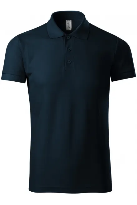 Comfortabel herenpoloshirt - donkerblauw, S