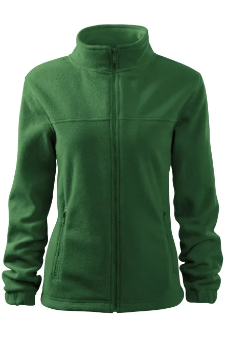 Dames fleecejack - fles groen, XL