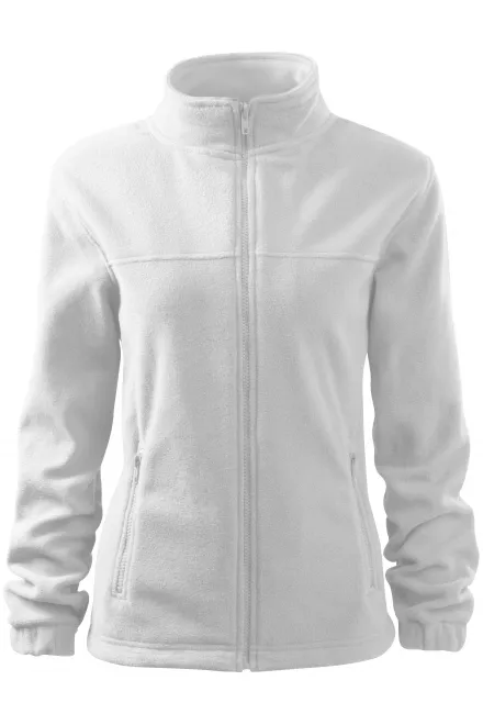Dames fleecejack - witte, XL