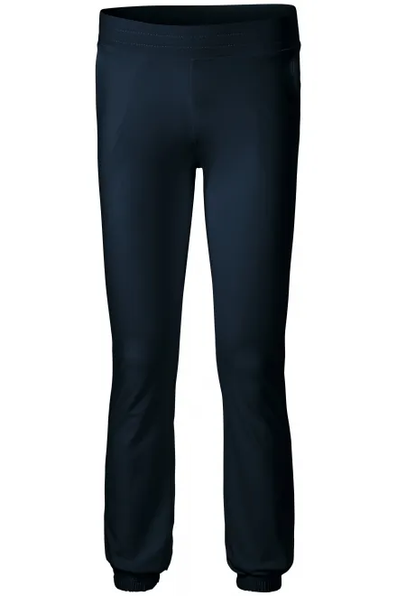 Dames joggingbroek met zakken - donkerblauw, M
