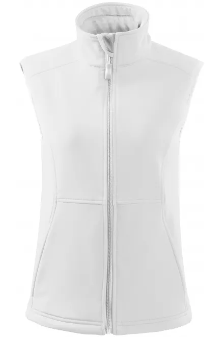 Dames nauwsluitend vest - witte, S