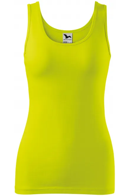 Dames singlet - limoen groen, XS