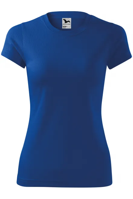 Dames sport T-shirt - koningsblauw, M