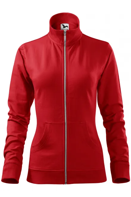 Dames sweatshirt zonder capuchon - rood, S
