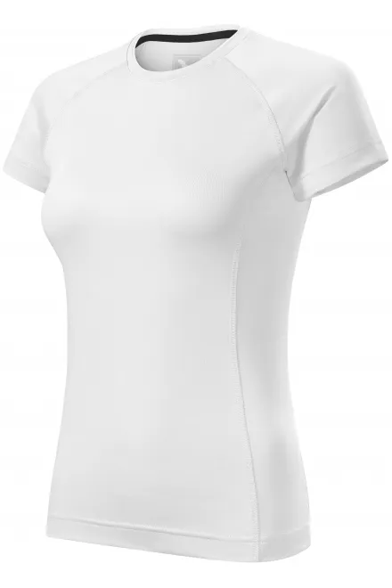 Dames T-shirt voor sport, witte