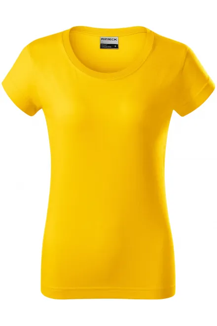 Duurzaam dames T-shirt - geel, S