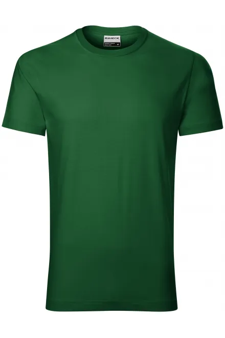 Duurzaam heren-T-shirt - fles groen, XL