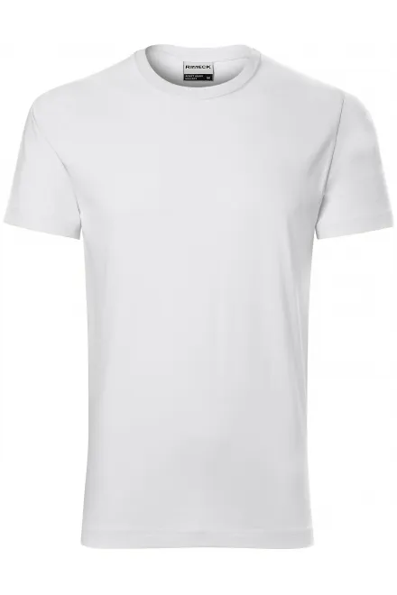 Duurzaam heren-T-shirt - witte, XL