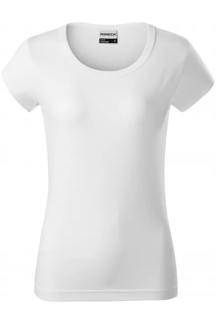 Duurzaam zwaargewicht dames T-shirt - witte, M