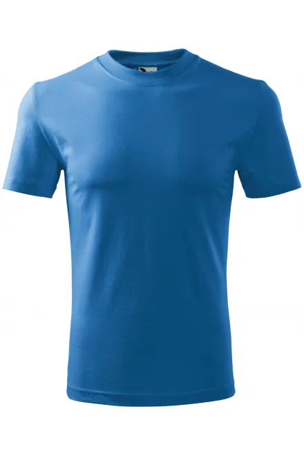 Eenvoudig kinder T-shirt - lichtblauw, 110 cm / 4jaar