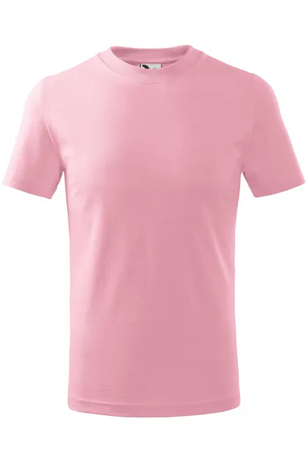 Eenvoudig kinder T-shirt - roze, 110 cm / 4jaar