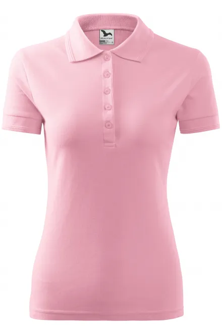 Elegant dames poloshirt - roze, XS
