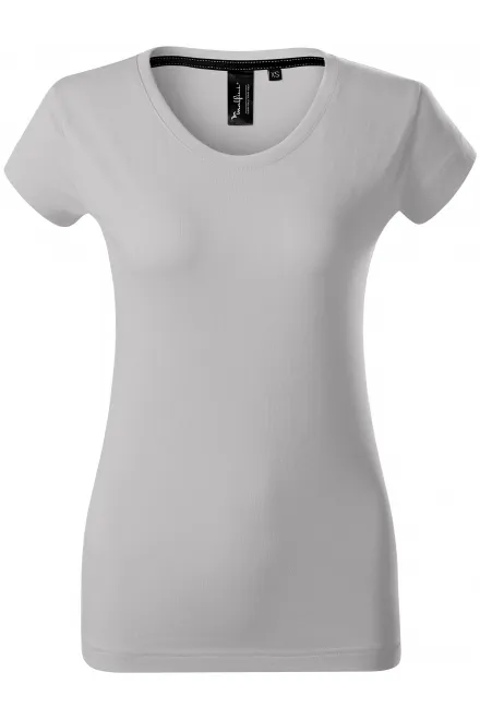 Exclusief dames T-shirt - Zilver grijs, M