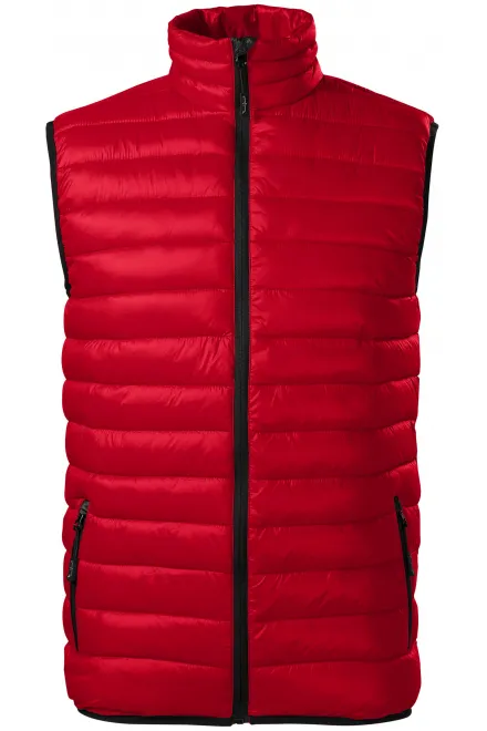 Gewatteerd vest voor heren - formula red, 2XL