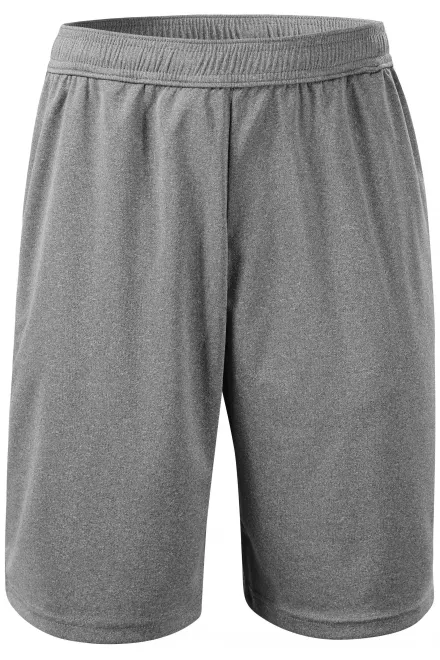 Heren shorts - donkergrijs marmer, 3XL