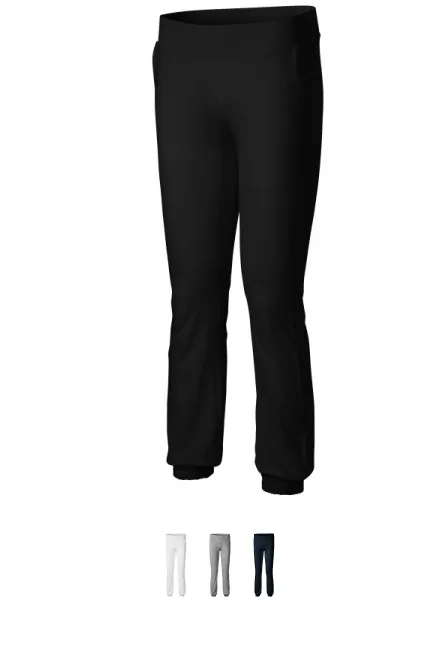 Dames joggingbroek met zakken, zwart