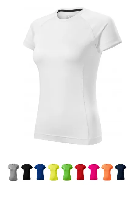 Dames T-shirt voor sport, witte