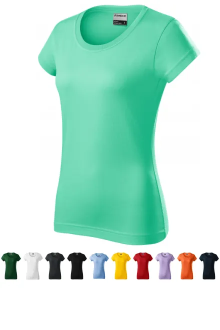 Duurzaam dames T-shirt, munt