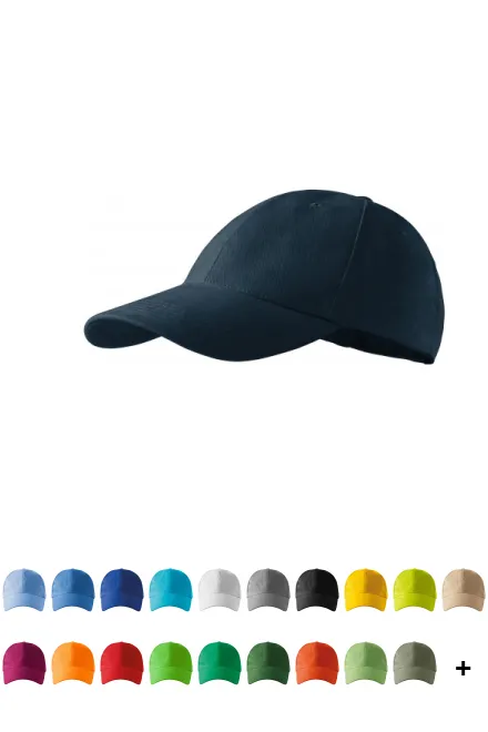 Kap met 6 panelen, donkerblauw