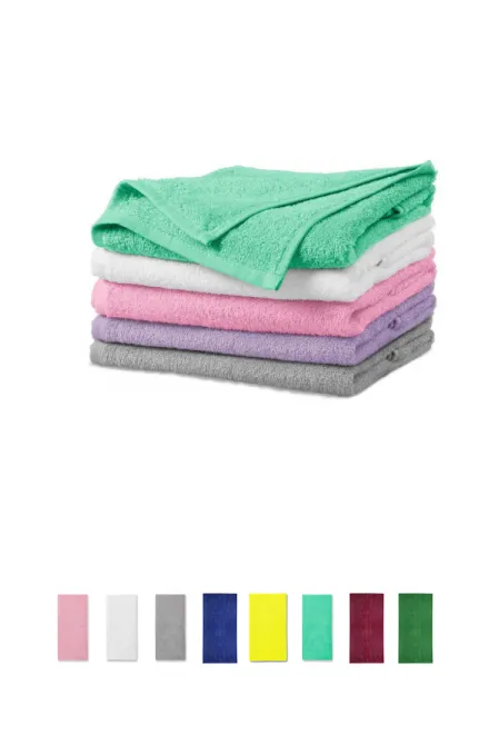 Katoenen handdoek, 50x100cm, lavendel