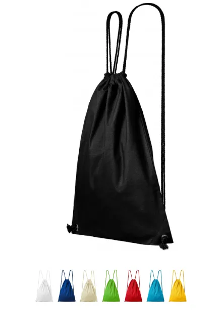 Lichtgewicht katoenen rugzak, zwart