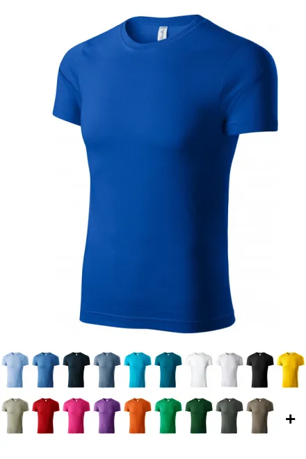 Lichtgewicht T-shirt met korte mouwen, koningsblauw