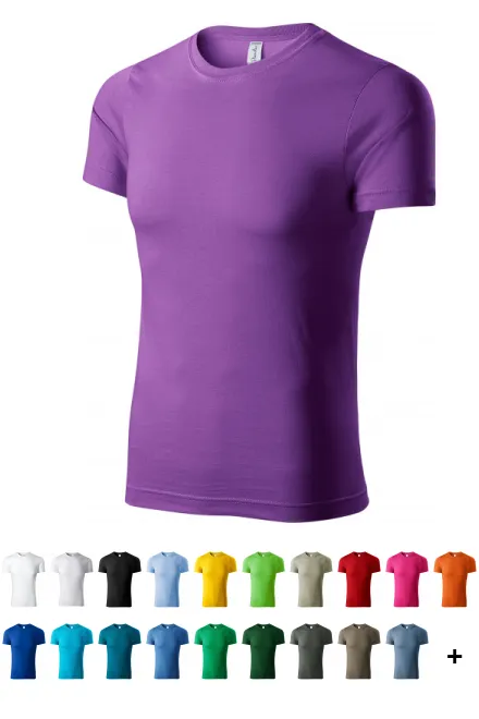 Lichtgewicht T-shirt met korte mouwen, purper