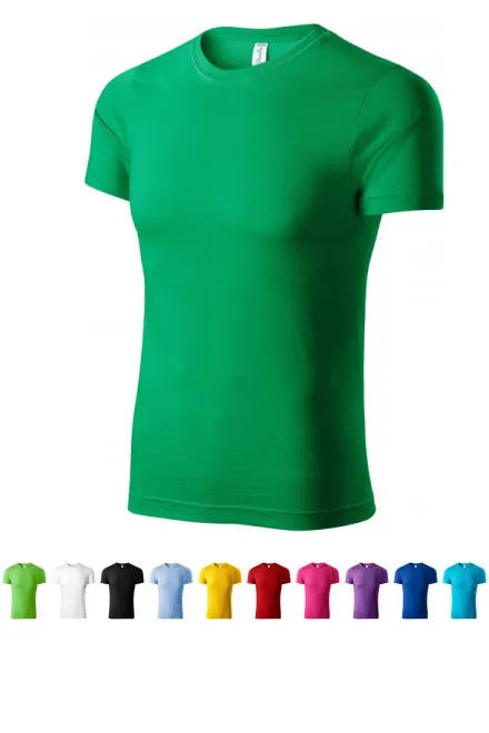 Lichtgewicht T-shirt voor kinderen, gras groen