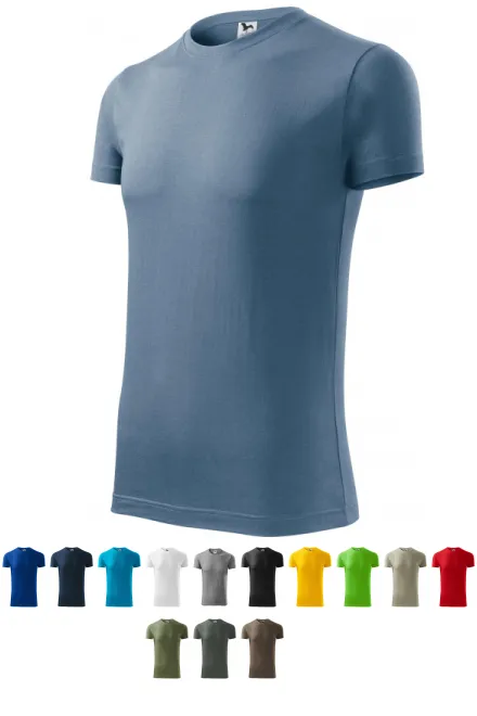 Modieus T-shirt voor heren, denim