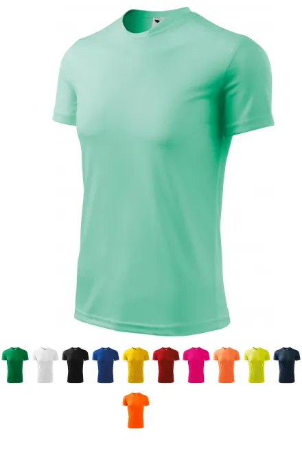 Sport-T-shirt voor kinderen, munt