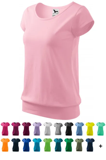 Trendy dames T-shirt, roze