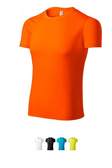 Uniseks sport-T-shirt, neon oranje
