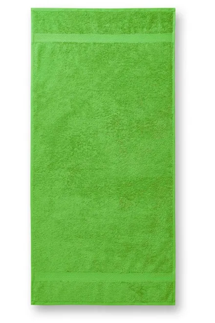 Katoenen zware handdoek, 50x100cm - appel groen, 50x100cm