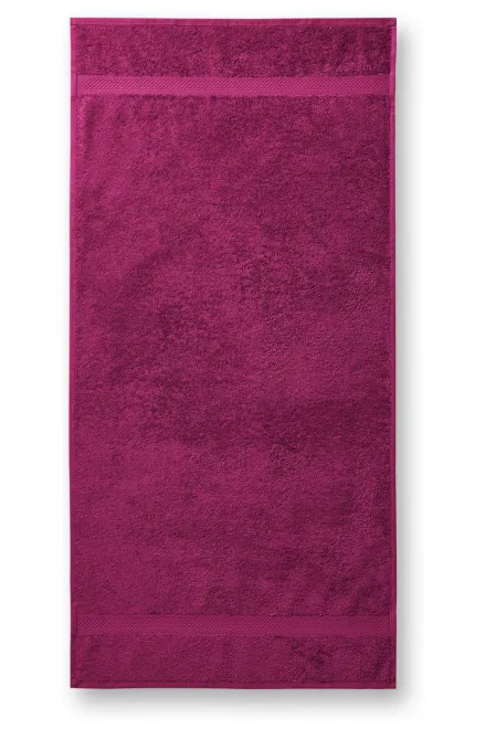 Katoenen zware handdoek, 50x100cm - fuchsia red, 50x100cm