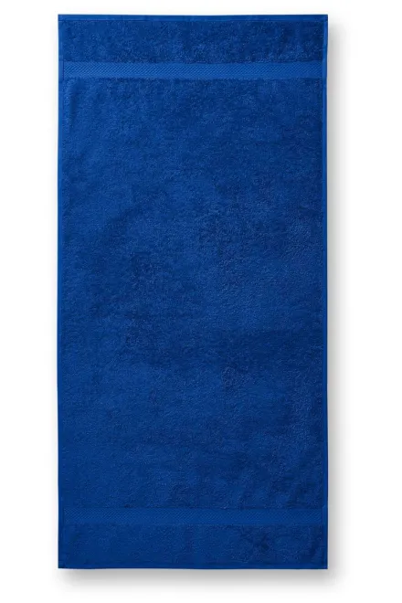 Katoenen zware handdoek, 50x100cm - koningsblauw, 50x100cm