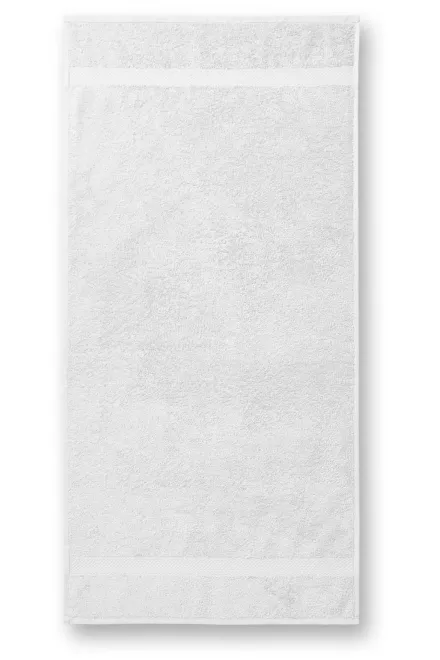 Katoenen zware handdoek, 50x100cm - witte, 50x100cm