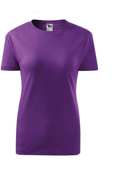 Klassiek dames T-shirt - purper, S
