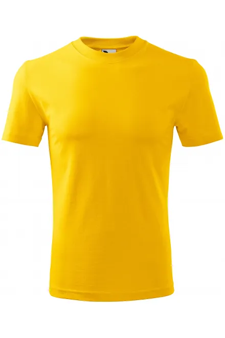 Klassiek T-shirt - geel, S