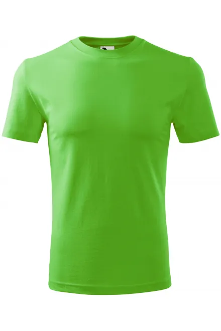 Klassiek T-shirt voor heren - appel groen, S