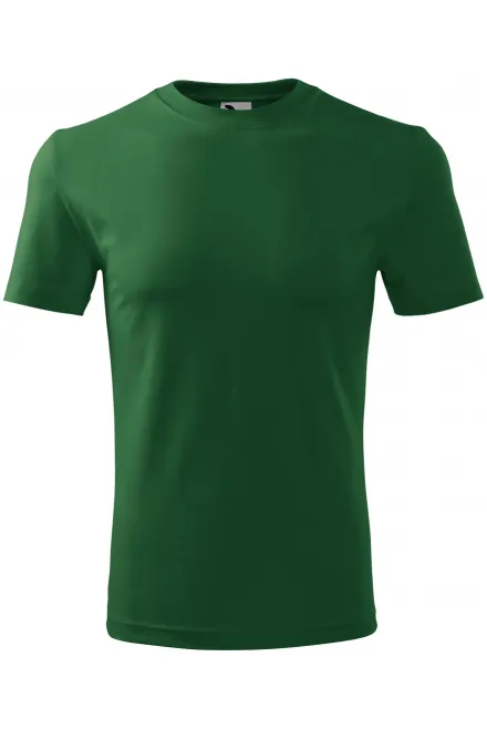 Klassiek T-shirt voor heren - fles groen, S