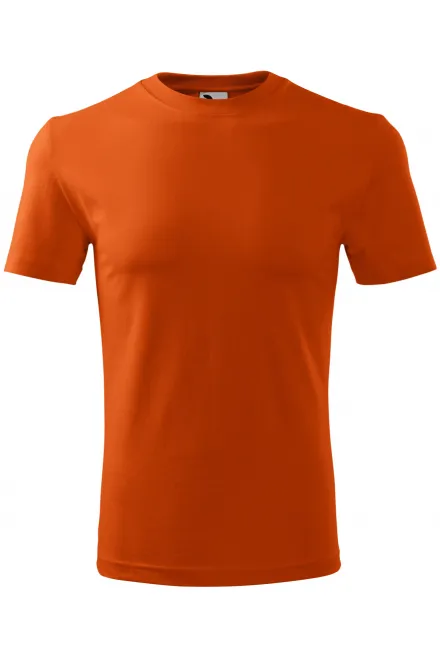 Klassiek T-shirt voor heren - oranje, S