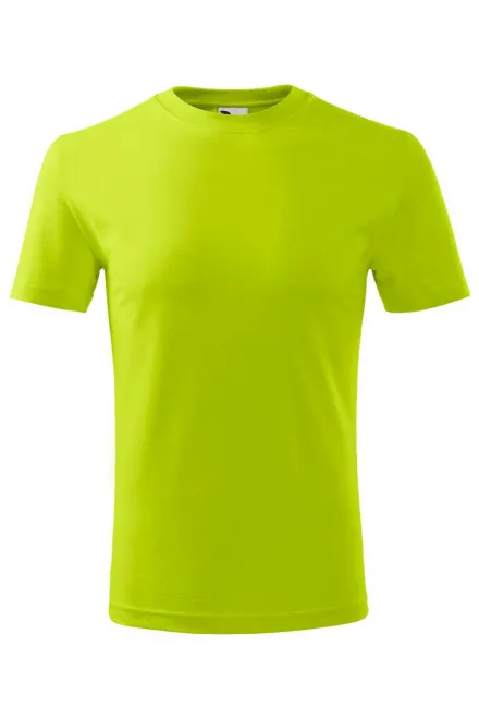 Lichtgewicht T-shirt voor kinderen - limoen groen, 146 cm / 10 jaar