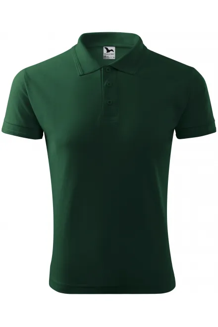 Los poloshirt voor heren - fles groen, S