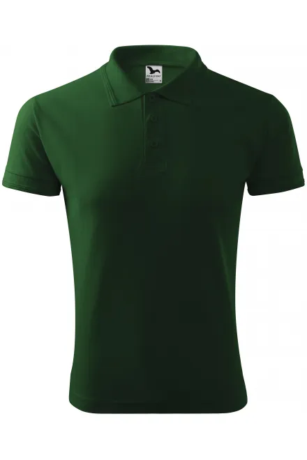 Los poloshirt voor heren - fles groen, S