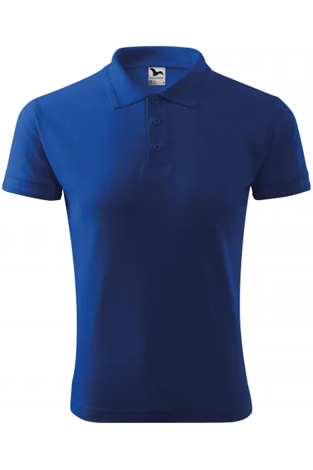 Los poloshirt voor heren - koningsblauw, S