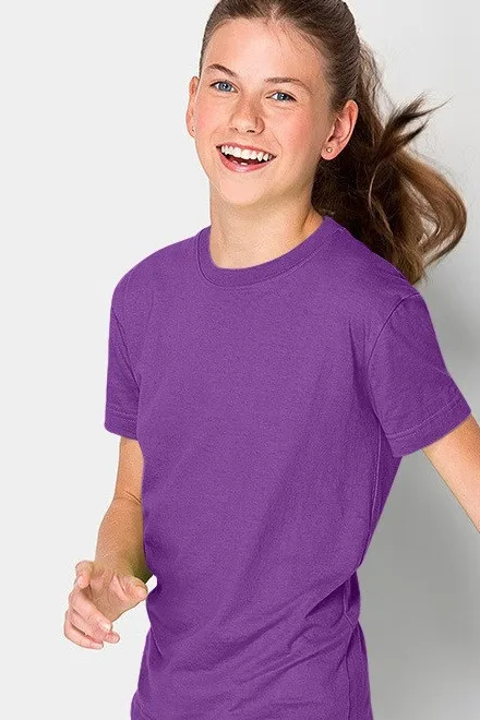 Lichtgewicht T-shirt voor kinderen, purper