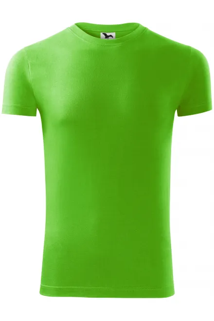 Modieus T-shirt voor heren - appel groen, 2XL