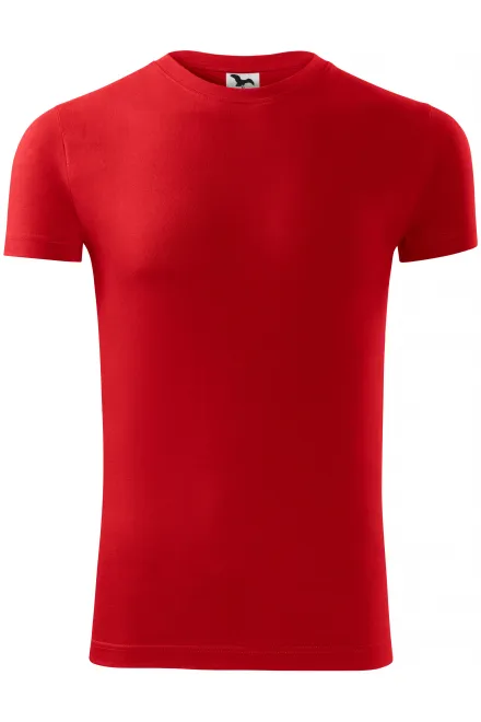 Modieus T-shirt voor heren - rood, 2XL