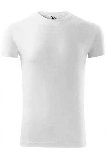 Modieus T-shirt voor heren - witte, 2XL