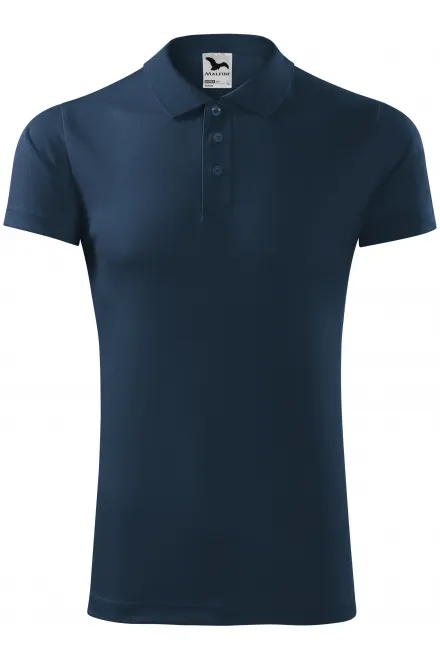 Sport poloshirt - donkerblauw, M